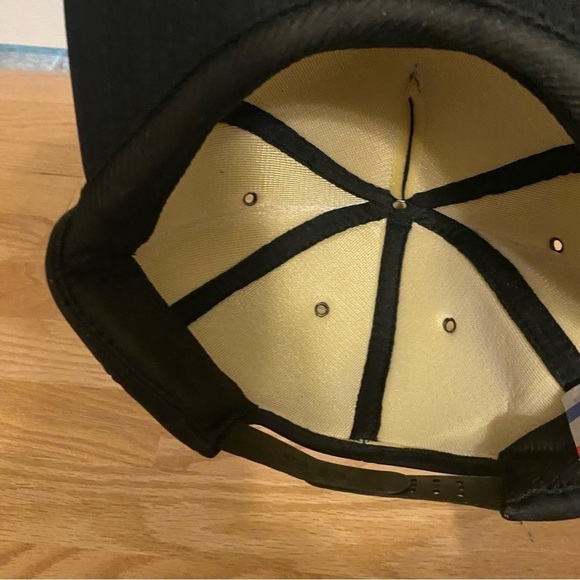 Vintage Ariens SnapBack Trucker Hat Snow Blower Mesh Puffy 80s 90s Orange Black - Picture 10 of 13